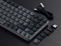 Satechi SM1 Slim Mechanical Bacllit BT Tastatur German dark