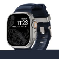 Nomad Rocky Point Band Armband für Apple Watch 42/44/45mm - Atlantic (Blau)