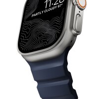Nomad Rocky Point Band Armband für Apple Watch 42/44/45mm - Atlantic (Blau)