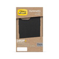 Funda de piel OtterBox Symmetry MagSafe Cactus iPhone 16 Pro Max Negro