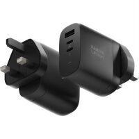 Native Union 67W USB-C PD 3-Port Fast GaN Wall Charger - Schwarz