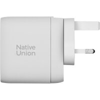 Native Union 67W USB-C PD 3-Port Fast GaN Wall Charger - Weiss