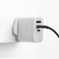 Native Union 67W USB-C PD 3-Port Fast GaN Wall Charger - Weiss