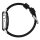 Nomad Active Leather Band Pro Armband Connector Silver für Watch 42/44/45mm - Schwarz
