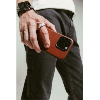 Nomad Modern Leather Case Hülle für iPhone 16 Pro - Olde Dublin Horween
