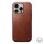 Nomad Modern Leather Case Hülle für iPhone 16 Pro - Olde Dublin Horween