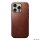 Nomad Modern Leather Case Hülle für iPhone 16 Pro - Olde Dublin Horween