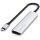 Satechi USB-C 4-in-1 Slim Multiport Adapter 4K - Silber