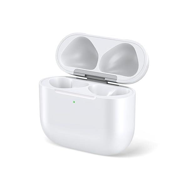 Cyoo Ladehülle Wireless & Kabel für Apple Airpods 4.Generation - Weiss