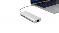 ADAM elements CASA Hub A01 6-in-1 für Apple MacBook & USB-C Notebooks - Silber