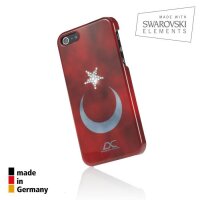 Diamond Cover Flag Case für Apple iPhone 5 und 5S - Türkei