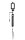 Essentialz Monopod Wired Selfie-Stick mit integriertem Fernauslöser-Knopf (kabelgebunden) für Smartphones - Schwarz