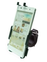 Haicom Fahrrad/Motorrad-Halter mit Halteschale für Huawei Ascend P6