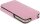 4-OK Handytasche Klap - Pink für Apple iPhone 4 und 4S