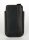 4-OK Handytasche Strip - Schwarz mit Rot TIP