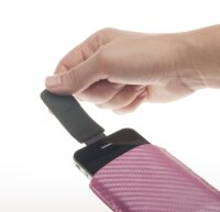 4-OK UP! Handytasche Carbon Pink (TiP: 115 x 62 x 13mm)