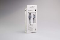 Juicies Micro-USB auf USB-Kabel Ladekabel 120cm - Schwarz