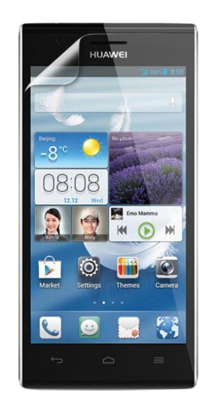 4-OK SCREEN PROTECTOR Display Schutzfolie für Huawei Ascend P2