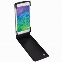 Krusell Leder Tasche Kalmar WalletCase 75997 für Samsung Galaxy Alpha in Schwarz