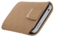 Handytasche TUX Diamond - Braun (L)