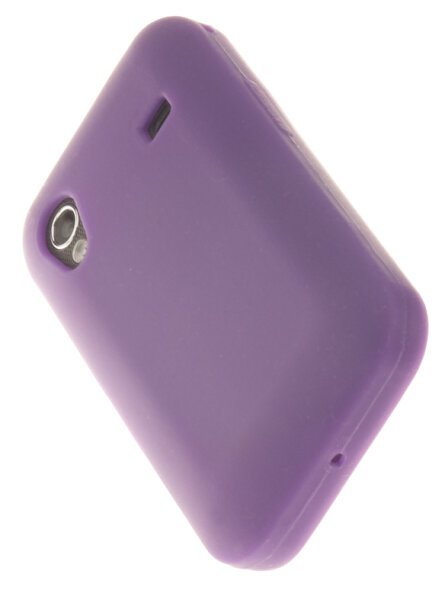 4-OK Silikon Tasche SiliColors für Samsung Galaxy Ace S5830 - Lila
