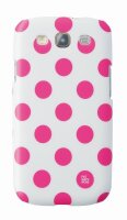 Pat Says Now Galaxy S3 Case Pink Polka Dot (4204)