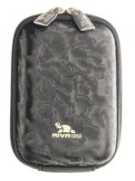 Riva 7022 PU Digital Case Schwarz Shiny Wave