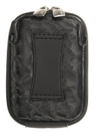 Riva 7022 PU Digital Case Schwarz Shiny Wave