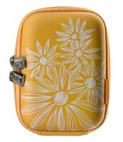 Riva 7023 PU Digital Case Gelb Blumen