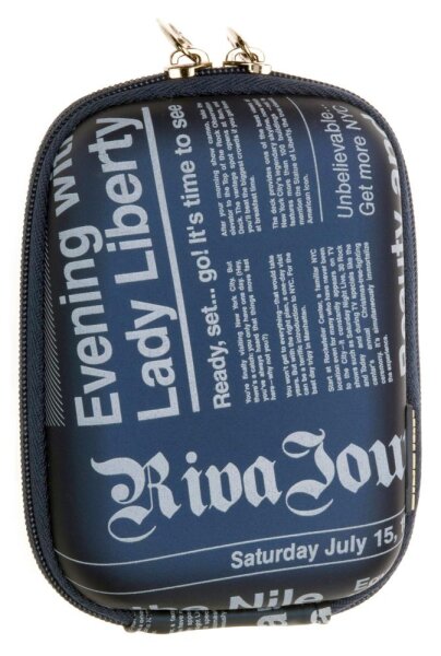 Riva 7023 PU Digital Case Dunkelblau Newspaper