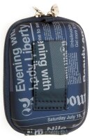 Riva 7023 PU Digital Case Dunkelblau Newspaper