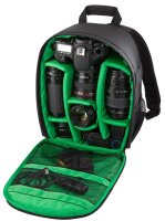 Riva 7460 SLR Rucksack Green Mantis in Schwarz