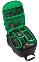 Riva 7460 SLR Rucksack Green Mantis in Schwarz