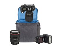 RivaCase 7503 Large SLR Canvas Tasche - Grau
