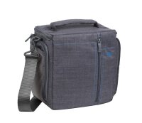 RivaCase 7503 Large SLR Canvas Tasche - Grau