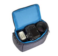 RivaCase 7503 Large SLR Canvas Tasche - Grau