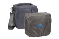 RivaCase 7503 Large SLR Canvas Tasche - Grau