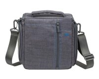 RivaCase 7503 Large SLR Canvas Tasche - Grau