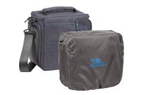 RivaCase 7503 Large SLR Canvas Tasche - Grau