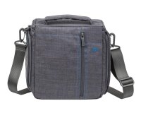 RivaCase 7503 Large SLR Canvas Tasche - Grau