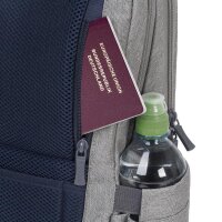 RivaCase Suzuka 7760 Laptop Backpack 15.6" Zoll - Grau