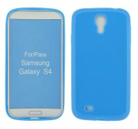 4-OK Protek Solid Colors Case für Samsung Galaxy S4 in Blau