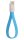 Daten-Kabel USB auf Micro-USB magnetisch, 20cm Länge, Blau