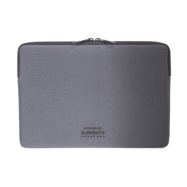 Tucano Second Skin New Elements Neopren Hülle für MacBook 12 Zoll, grau