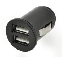 4-OK USB Car 3A in Schwarz