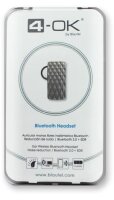 4-OK Diamond Bluetooth Headset in Schwarz