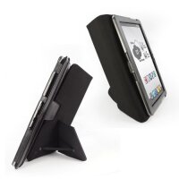 Tuff-Luv Type View Plus Ledertasche für Samsung Galaxy Tab 2 10.1" in schwarz