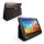 Tuff-Luv Type View Plus Ledertasche für Samsung Galaxy Tab 2 10.1" in schwarz