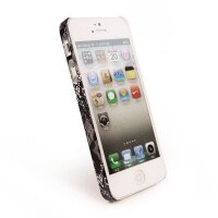Tuff-Luv Cover mit exklusiver Grafik für Apple iPhone 5 inkl. Displayschutz - Chantilly Lace