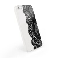 Tuff-Luv Cover mit exklusiver Grafik für Apple iPhone 5 inkl. Displayschutz - Chantilly Lace